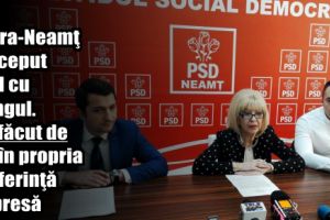 PSD Piatra-Neamţ a început anul cu stângul. S-a făcut de râs în propria conferinţă de presă