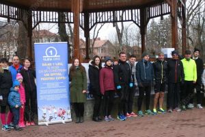 Bistriţenii care aleargă pentru Spitalul Copiilor au început anul în forţă (FOTO)