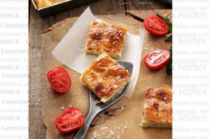 Placinta rapida cu dovlecei si urda