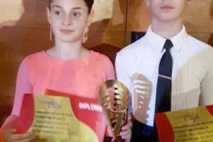 FOTO: dansatorii Christian Walter (Petreşti) şi Naomi Popescu (Sebeş), uimesc în Spania!  Cei doi dansatori sportivi, patru locuri întâi la Benidorm, la DSE European Grand Prix