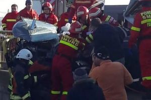 Accident foarte grav la Cipău