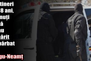 Doi tineri de 18 ani, reţinuţi după ce au tâlhărit un bărbat din Târgu-Neamţ