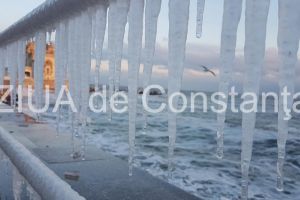 Peisaj de poveste pe Faleza Cazinoului din Constanta (fotoreportaj)