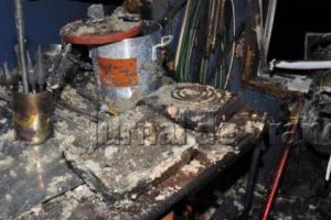 Doi răniţi în urma exploziei unei butelii