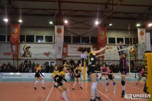 FOTO: Volei Alba Blaj – Universitatea Cluj 3-0 | În „Timotei Cipariu”, o formalitate pentru campioană
