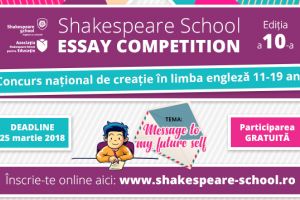 ÎNSCRIE-TE la cel mai IMPORTANT Concurs Naţional de ESEURI în Limba ENGLEZĂ