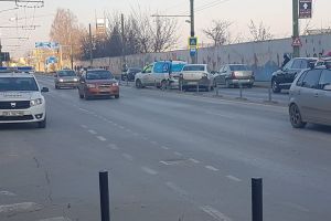 Accident pe 13 Decembrie. Trafic de coşmar spre Coresi