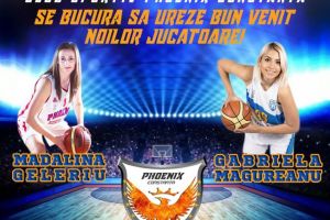 Baschetbalistele Madalina Geleriu si Gabriela Magurean, transferate de CS Phoenix Constanta 