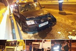 PRĂPĂD pe şosele, în această seară! Val de ACCIDENTE cauzate de polei
