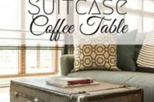 Cum se face o măsuţă de cafea dintr-o valiză veche