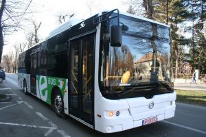 Autobuz electric fabricat în China, în teste la Bistriţa. Ce dotări are în plus faţă de cele clasice (FOTO)