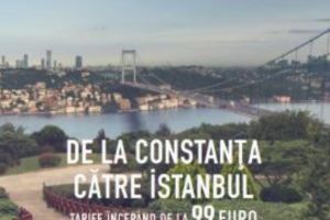 Oferta promotionala pentru o calatorie dus intors Constanta-Istanbul cu avionul