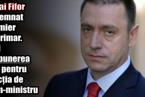 Mihai Fifor desemnat premier interimar. Vezi propunerea PSD pentru funcţia de prim-ministru
