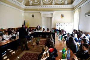 FOTO. Eminescu – Ceasul de taină al poeziei şi Ziua Culturii Naţionale, sărbătorite la Aiud