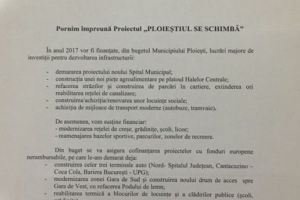 NIMIC din ce a promis primarul Adrian Dobre la inceputul 2017 nu s-a realizat. Absolut ni-mic! Iata lista 