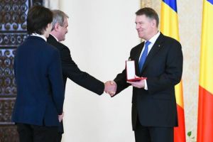 Colegiul Pedagogic, decorat de Klaus Iohannis