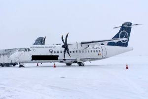 Cursă Sibiu – Munchen anulată din cauza ninsorilor pe Aeroportul Internaţional