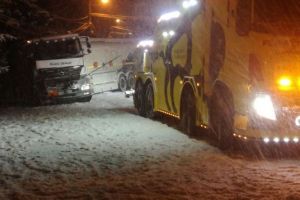 DN1 este blocat între Braşov şi Predeal