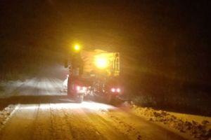 Judetul Constanta sub cod galben de ninsoare. Ninge viscolit de cateva ore. Cum se circula pe drumurile din judet (galerie foto) 