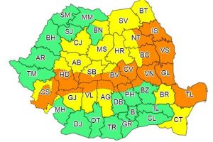 Ninsori, lapovita, vant puternic: A intrat in vigoare Codul Portocaliu de vreme extrema valabil pentru Dobrogea 