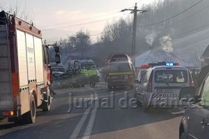 Accident cu patru răniţi la Bacău