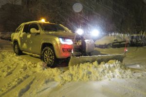 Cu Volkswagen-ul la deszăpezit