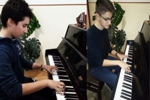 Tineri talentaţi, la clasa de pian a Şcolii Populare de Arte Arad