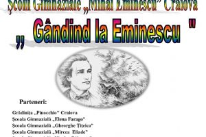 Biblioteca Judeţeană “Alexandru şi Aristia Aman”, în parteneriat cu Școala Gimnazială “Mihai Eminescu” – “Gândind la Eminescu”