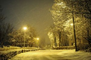 FOTO Iluminat nou pe Aleea Șelimbăr din Sibiu