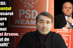 Surse: Denunţul în dosarul în care a fost reţinut Ionel Arsene, făcut de Gheorghe Ștefan