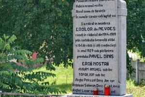Amintirea eroilor din Nevoeş