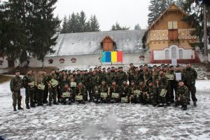 Lotul Batalionului 24 Vânători de Munte „General Gheorghe Avramescu” din Miercurea Ciuc, câştigătorul competiţiei de schi