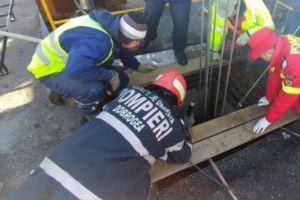 Intervenţie ISU Dobrogea la Ecluza Ovidiu. Bărbat căzut într-un puţ adânc de 12 metri  