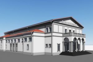 Imagini 2D ale fostului Cinema Muncitorul