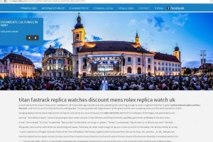 Site-ul Primăriei Sibiu spart de hackeri. Vând replici de ceasuri Rolex cu 20 de dolari