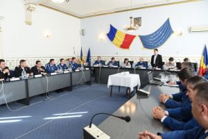 FOTO: Bilanţ al activităţii Jandarmeriei Alba, în 2017 – peste 770 misiuni de asigurare a ordinii publice şi 870 acţiuni de intervenţie la solicitări ,,112”