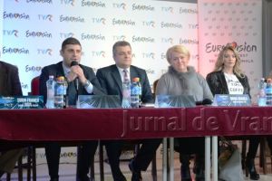 FOTO: Pregătirile pentru prima semifinală Eurovision, de la Focşani, în linie dreaptă