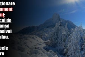 Atenţionare Salvamont Neamţ: Pericol de avalanşă în Masivul Ceahlău. Vezi traseele sigure