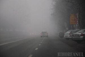 Cod galben de ceaţă în Bihor!