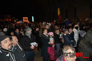 Protest antiguvernamental la Satu Mare, diseară, de la ora 18:00