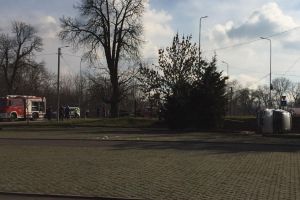 PERICOL în CENTRUL Aradului! Conductă de GAZ ruptă în urma unui accident rutier