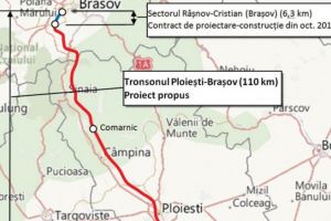 Autostrada Ploieşti – Braşov şi-a schimbat traseul