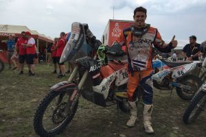 FOTO. Mani Gyenes a ajuns la finalul raliului DAKAR. Felicitări