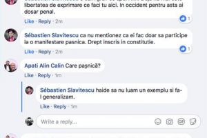 FOTO. Mesaj halucinant al unui sătmărean: “Aş fi aruncat cu benzina pe ei!”