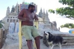 REGE ÎN CASTEL de NISIP. Brazilianul a cucerit lumea cu povestea lui. Nici nu ştie de când NU A MAI PLĂTIT CHIRIE