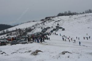 Pârtieeee! Toată Bistriţa pe deal, dar nu al Cocoşului, ci al Budacului (FOTO)