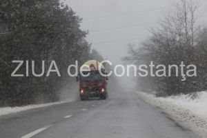 O noua avertizare meteo va intra in vigoare. Este vizat si judetul Constanta. CNAIR recomanda conducatorilor auto sa plece la drum doar in caz de stricta necesitate