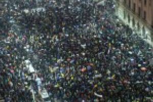 Protestele romanilor au facut inconjurul lumii / Un articol protestelor romanilor a fost publicat pe prima pagina din New York Times