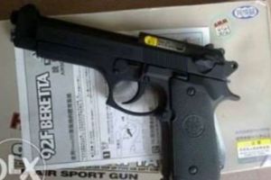 Un BĂRBAT din BOTOȘANI a scos la vânzare DOUĂ PISTOALE