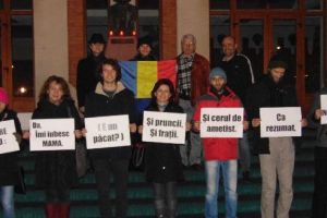 Naţionaliştii l-au omagiat pe Grigore Vieru la Târgu-Mureş